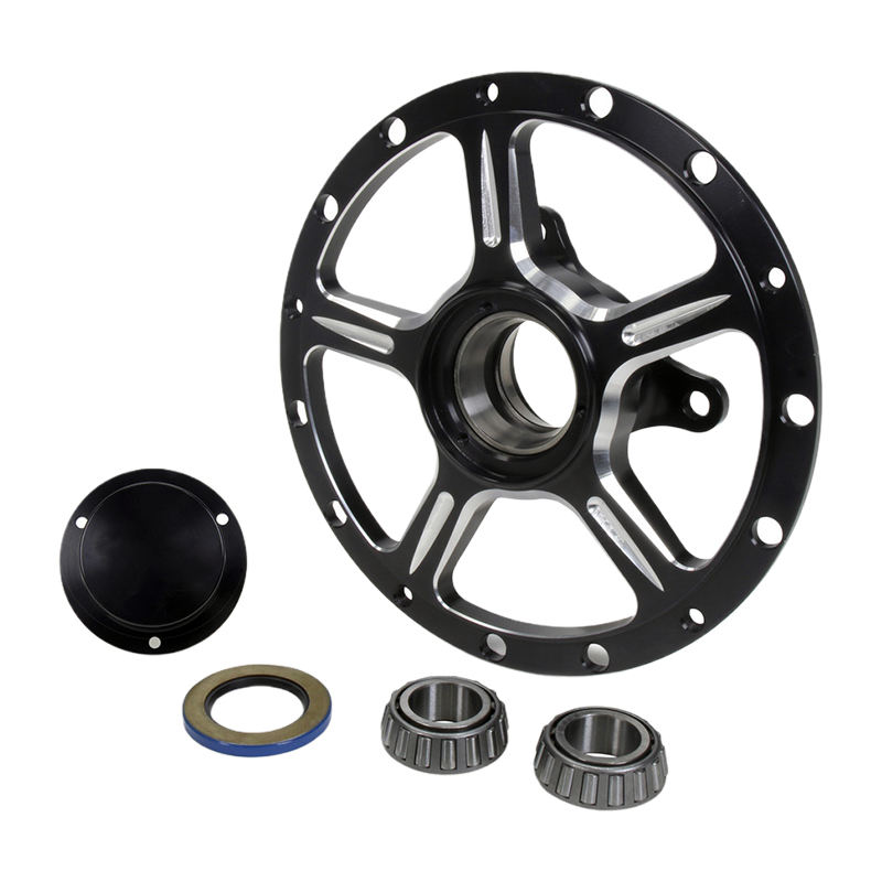 Geschmiedete und bearbeitete Radnabe aus Aluminium