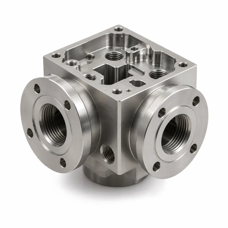 CNC-bearbeitete Teile aus Edelstahl